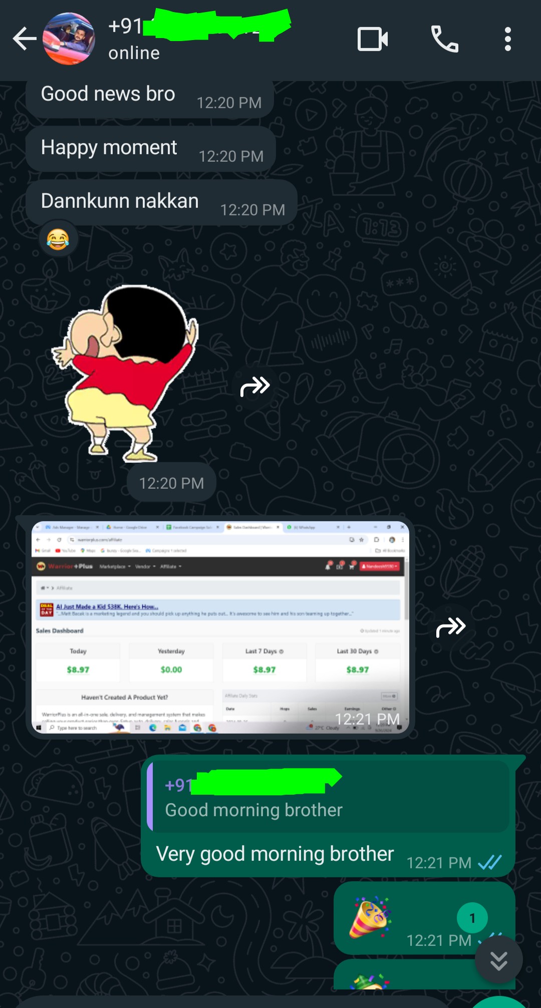 WhatsApp proof screenshot 03