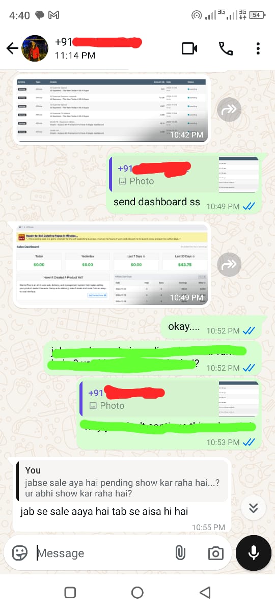 WhatsApp proof screenshot 18