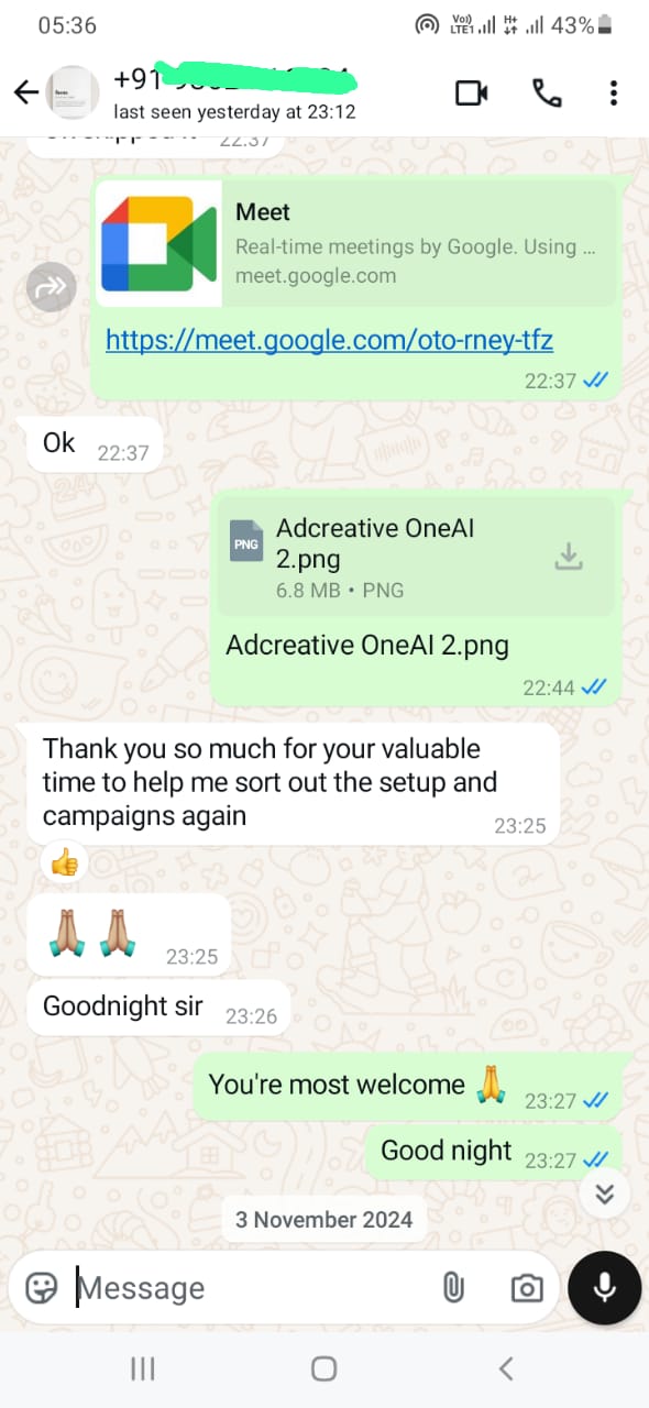 WhatsApp proof screenshot 13