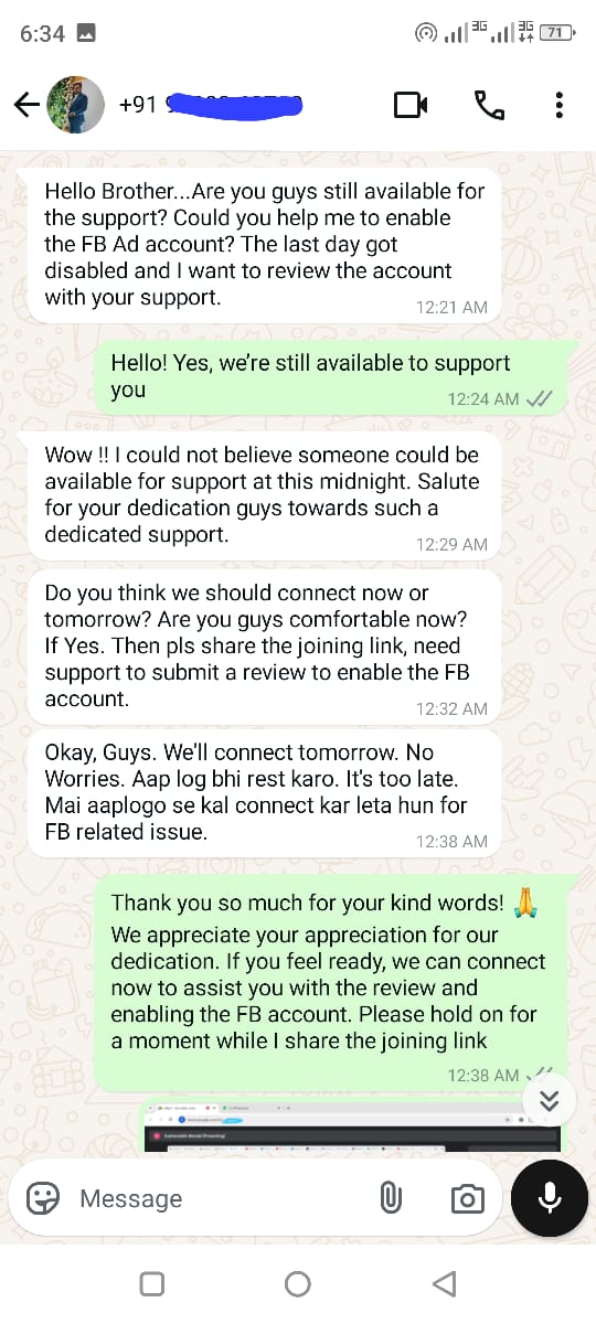 WhatsApp proof screenshot 05